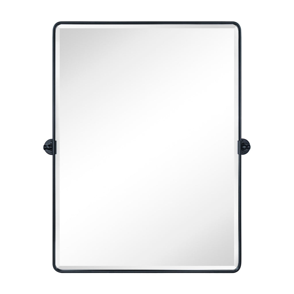 Miroirs muraux verticaux rectangulaires en métal TEHOME Woodvale