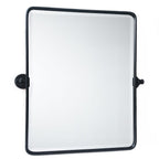 Miroirs muraux verticaux rectangulaires en métal TEHOME Woodvale
