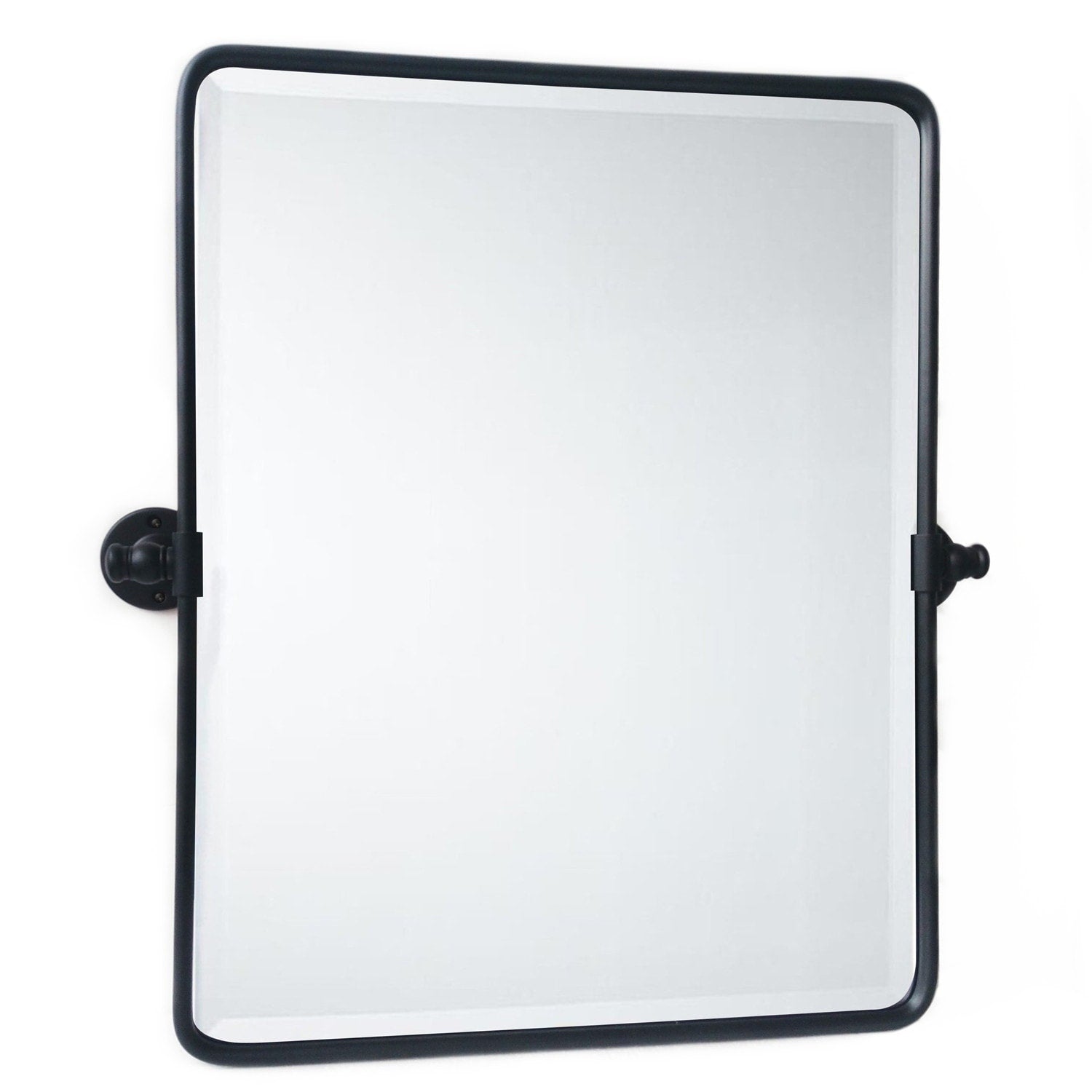 Miroirs muraux verticaux rectangulaires en métal TEHOME Woodvale
