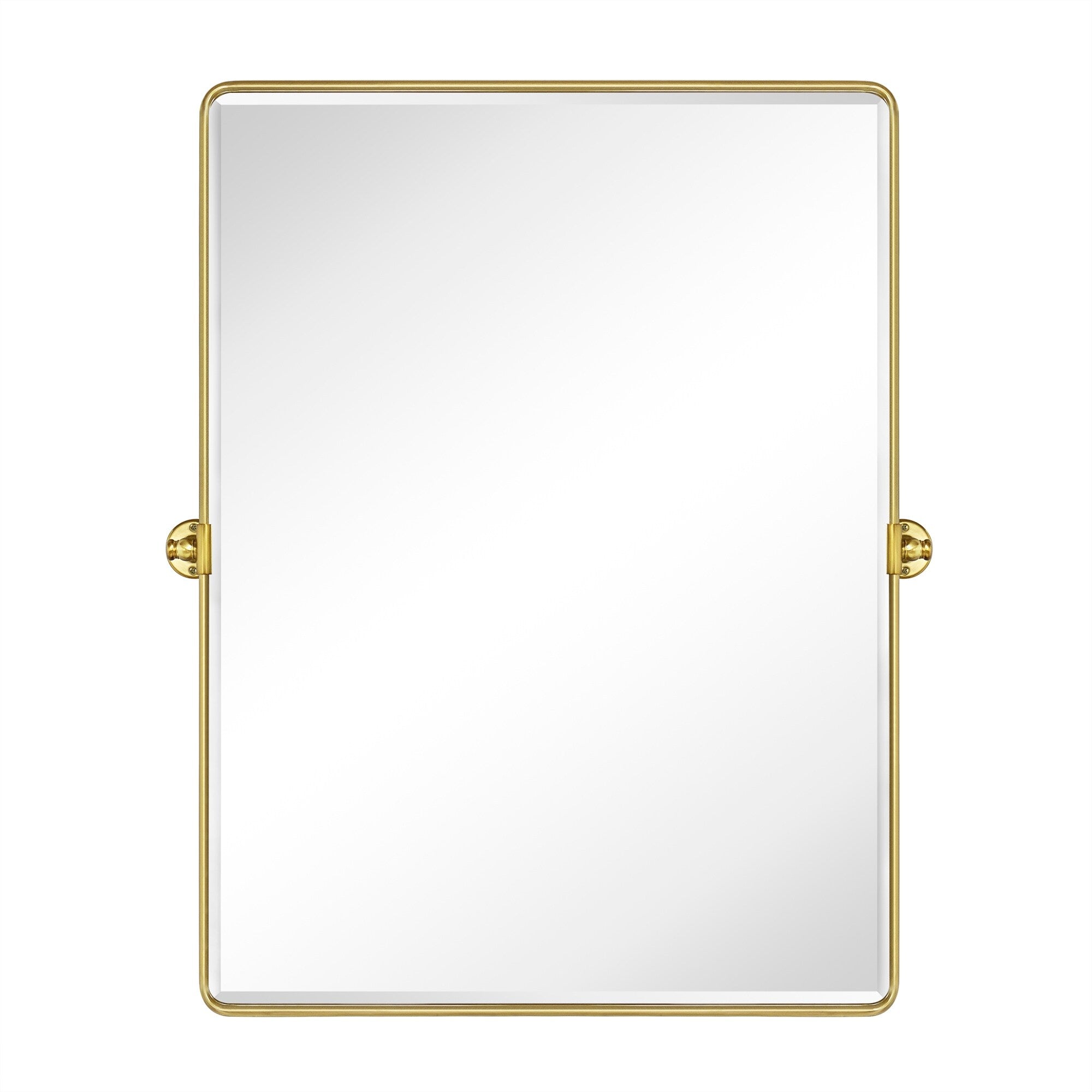 Miroirs muraux verticaux rectangulaires en métal TEHOME Woodvale