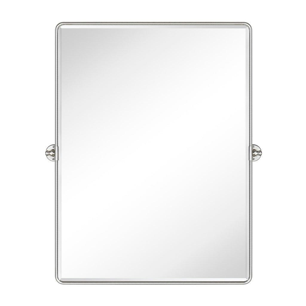 Miroirs muraux verticaux rectangulaires en métal TEHOME Woodvale