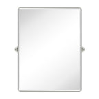 Miroirs muraux verticaux rectangulaires en métal TEHOME Woodvale
