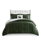 Parure de couette Woolrich Alton en duvet synthétique et sherpa