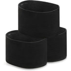 Lot de 3 paniers de rangement tissés