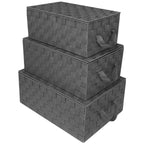 Ensemble de paniers de rangement tissés - N/A