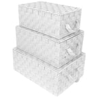Ensemble de paniers de rangement tissés - N/A