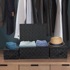 Ensemble de paniers de rangement tissés - N/A
