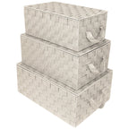 Ensemble de paniers de rangement tissés - N/A