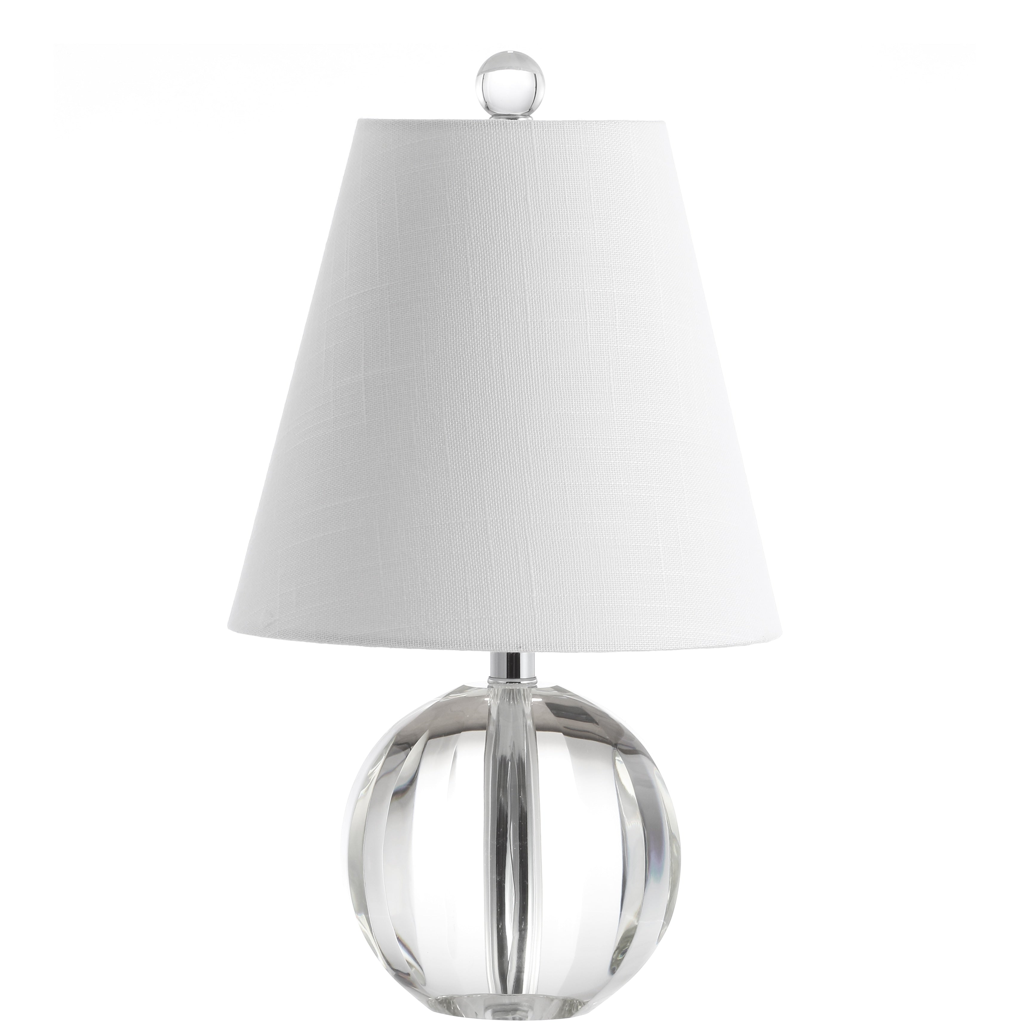 Lampe de table Goddard 16 boules de cristal/métal à LED, par JONATHAN Y