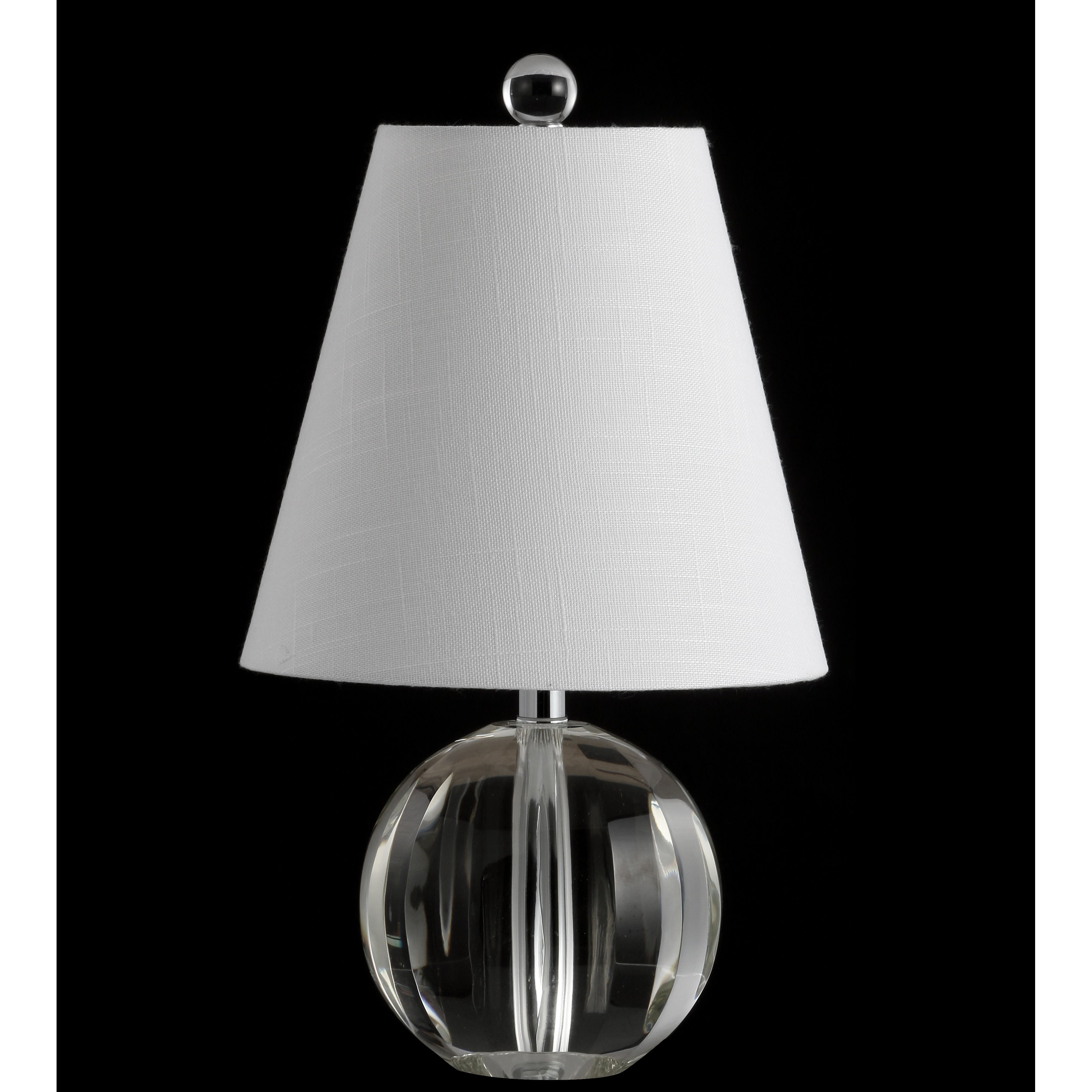 Lampe de table Goddard 16 boules de cristal/métal à LED, par JONATHAN Y