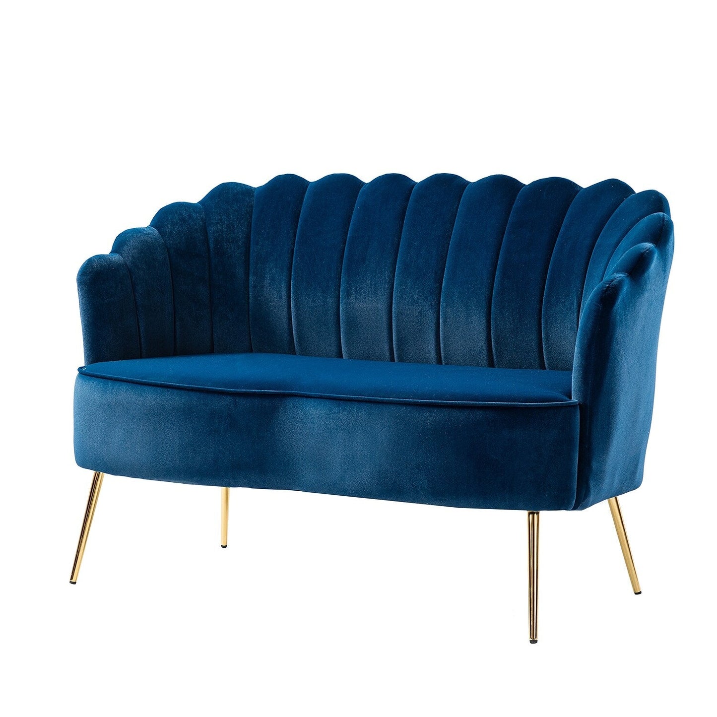 Causeuse Xabier 52'' avec dossier en forme de fleur