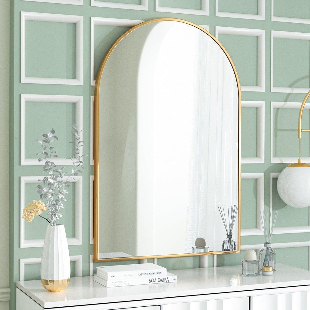 Miroir de salle de bain mural YVANLA Arch