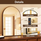 Miroir de salle de bain mural YVANLA Arch