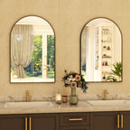 Miroir de salle de bain mural YVANLA Arch