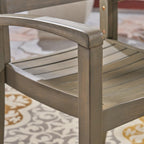 Ensemble de salle à manger d'extérieur carré 5 pièces en bois d'acacia York par Christopher Knight Home
