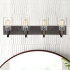 Luminaires de salle de bain - Applique murale style ferme