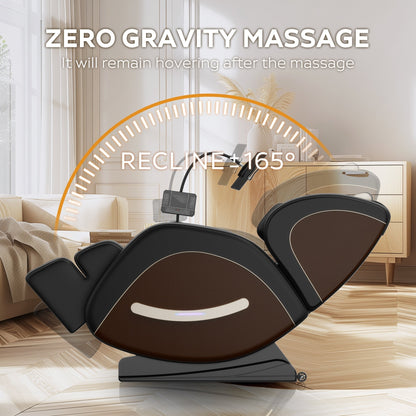 Fauteuil inclinable de massage à gravité zéro avec massage à air complet du corps et Bluetooth