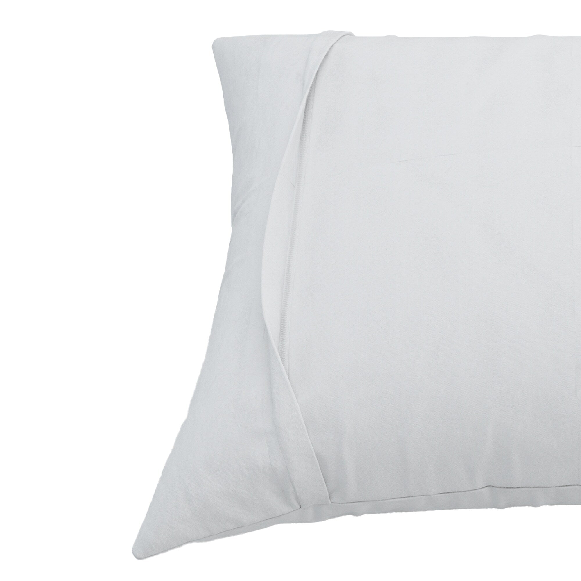 Housse de coussin AllergyCare, 100 % coton, zippée, respirante, barrière anti-allergènes