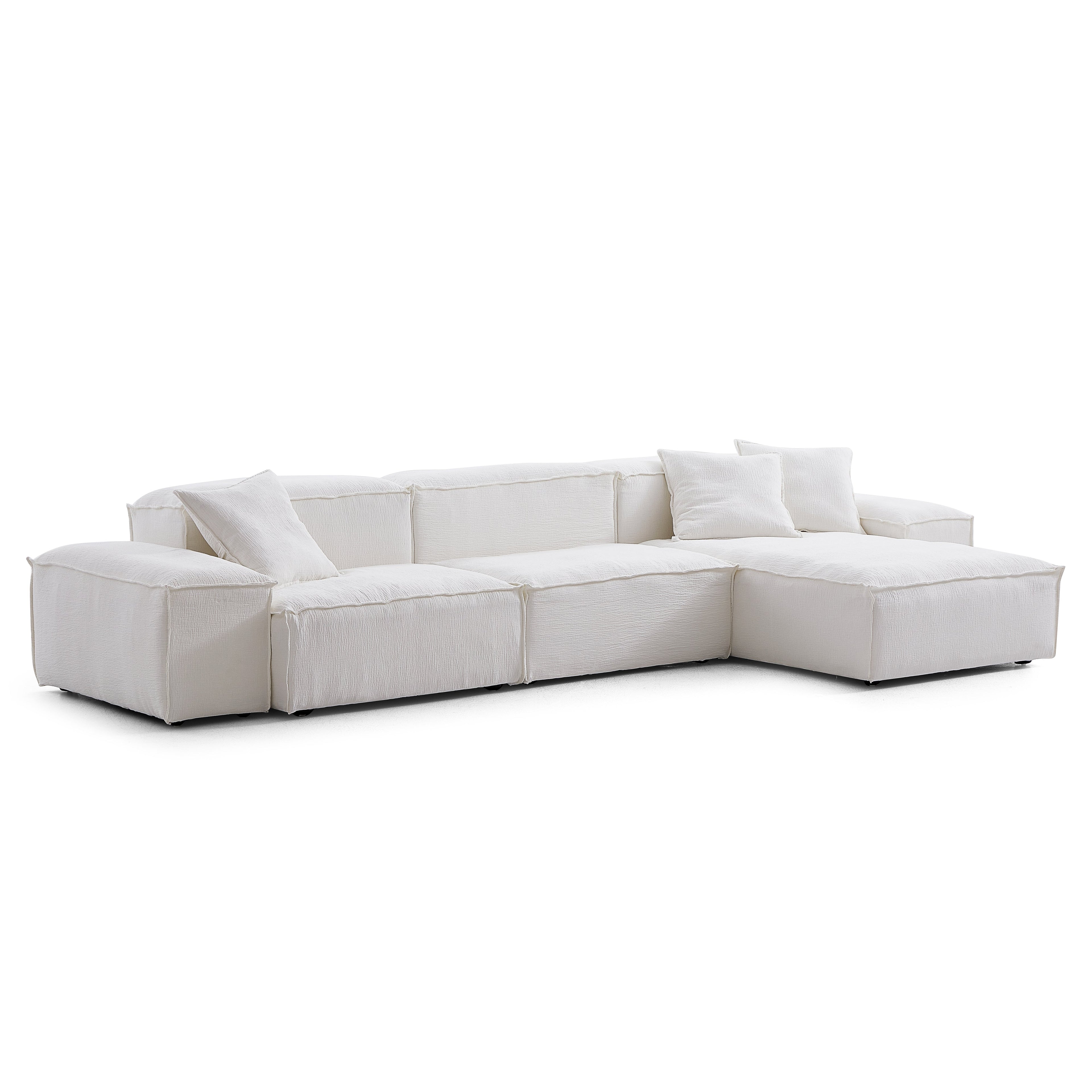 Freedom Modular Gray Sectional Sofa