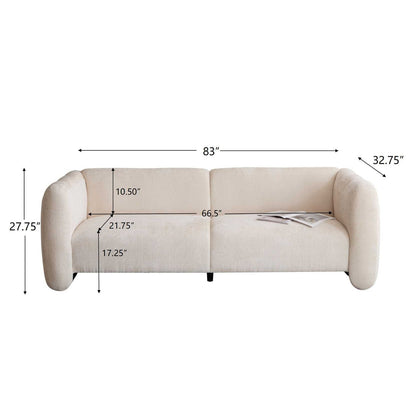 Christopher Knight Home - Canapé 3 places Tonson 83 Wave Design
