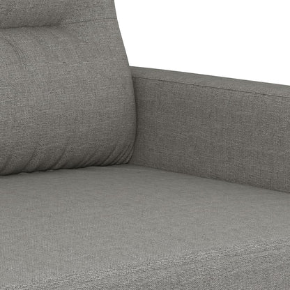 Canapé 2 places vidaXL Gris foncé 47,2 cm Tissu - 54,3 x 30,3 x 31,5 cm