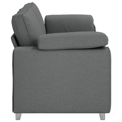 Canapé vidaXL Noir/Gris foncé Métal - 86,2 x 30,3 x 32,3