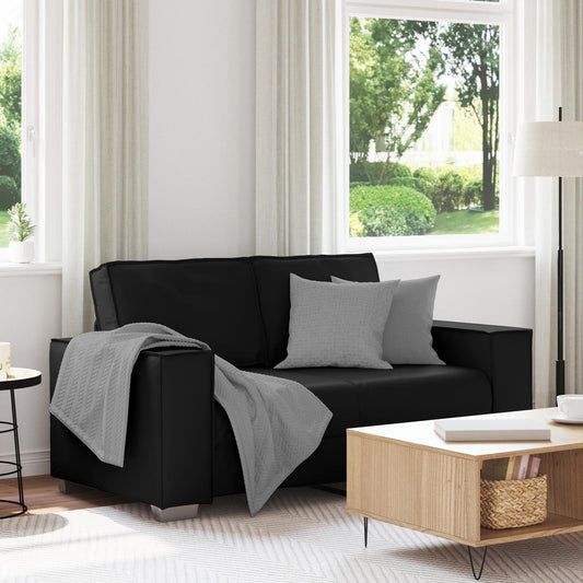 vidaXL Canapé Noir