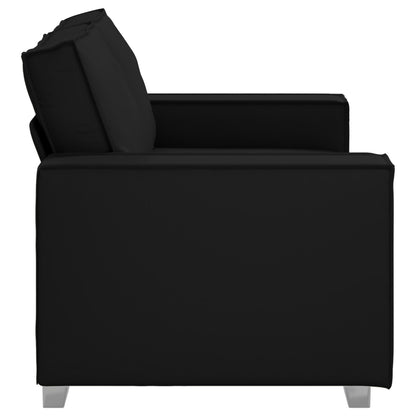 vidaXL Canapé Noir