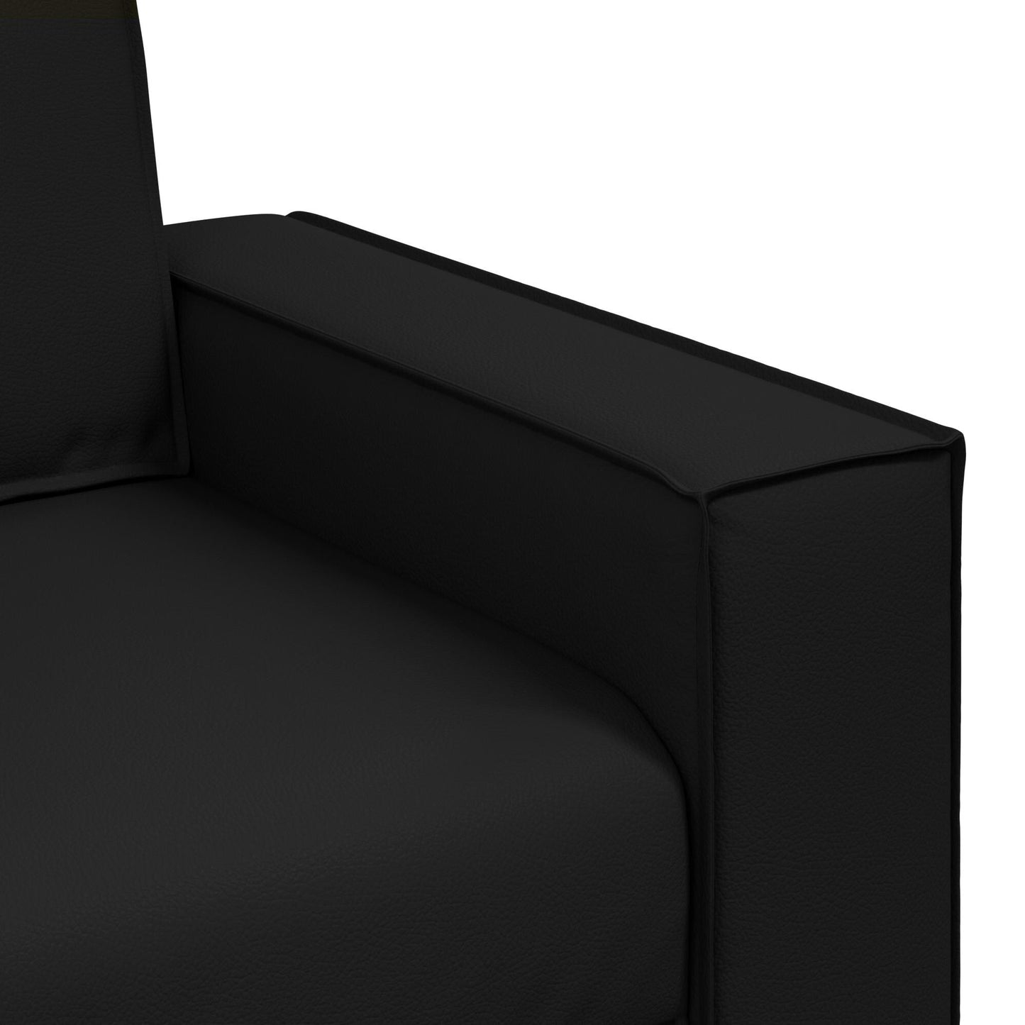 vidaXL Canapé Noir
