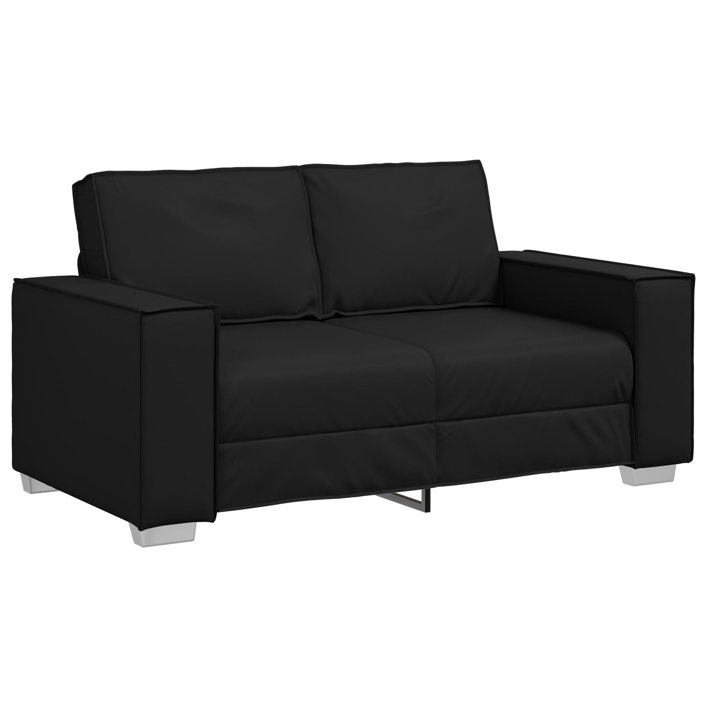 vidaXL Canapé Noir